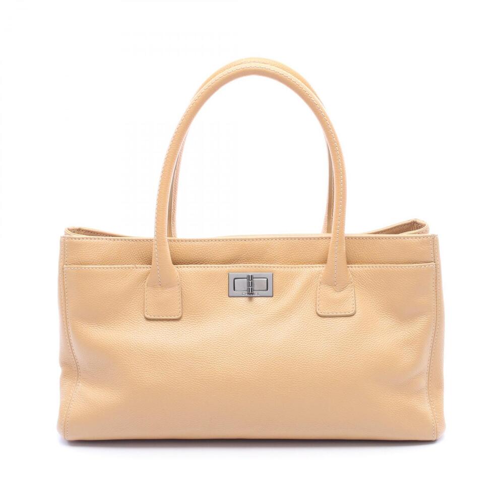 Chanel Executive Tote Bag Caviar Leather Grained Calfskin Beige